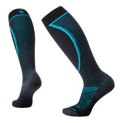 Smartwool Ski Targeted Cushion Extra Stretch OTC Sock Women's in Charcoal